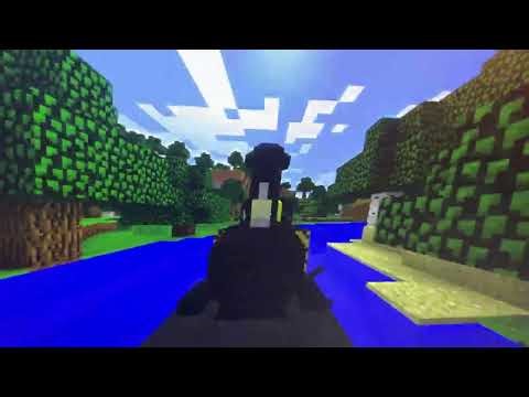 Minecraft Traincraft railway system (merry christmas!)