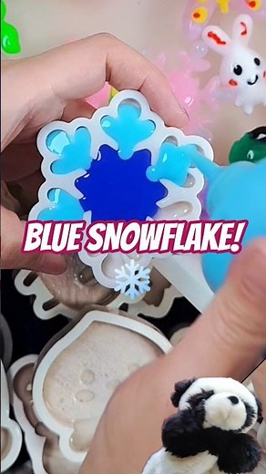 Making a Frozen Snowflake in magic water