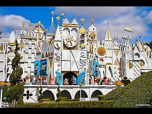 [HD] Its a Small World Disneyland 1080p 60fps Full Complete Ridethrough POV