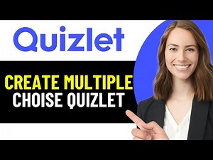 HOW TO CREATE MULTIPLE CHOICE IN QUIZLET 2026! (FULL GUIDE)