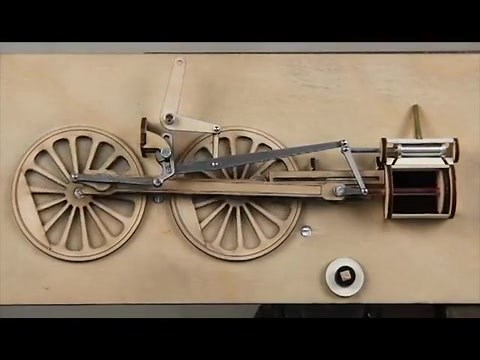 Walschaerts Valve Gear Explained 蒸汽机车控制是如何控制车速 如何倒车的？带字幕