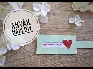 Anyák napi DIY 2021| Ajándék ötlet anyák napjára! | Gift Idea for mothers day!
