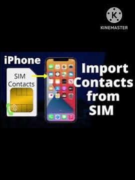 How to Import SIM Contacts to iPhone (2024)