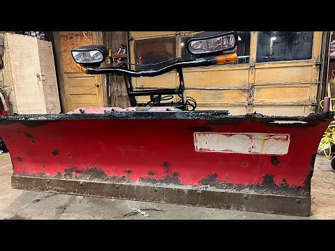 Replacing hydraulic lines on Boss snowplow
