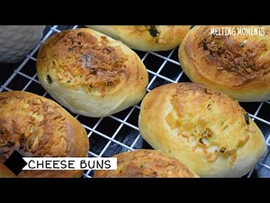 Cheese bun recipe | eggless bun recipe | Melting Moments