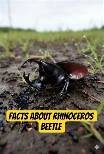 The beetle that lifts like a bodybuilder EP3: #rhinocerosbeetle #insect facts #facts