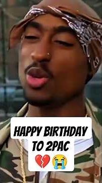 Tupac’s Birthday: A Legend That Still Inspires Millions💔😭 #shorts #2pac