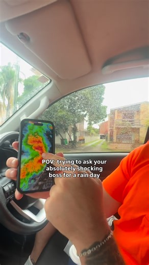 Panameira 🅿️ on Instagram: "nothing beats a rainy day on site with this guy 🙏 #reels #skit #tradies"