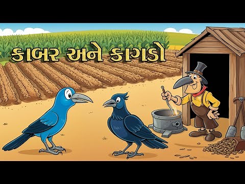 કાબર અને કાગડાની વાર્તા | kabar ane kagdo varta | panchatantra stories in gujarati | gujarati story
