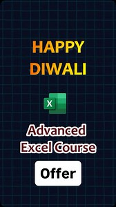 🎉 Diwali Dhamaka Offer! 🎇 Master Advanced Excel Skills for just ₹499 (Limited Time Only!) 💻 Learn formulas, data analysis, dashboards & automation — all in one complete course! 🔥 Offer valid till Diwali only! #ExcelCourse #DiwaliOffer #AdvancedExcel #ExcelTraining #AtherNaqvi #ExcelMastery #IICAComputerEducation | IICA Computer Education