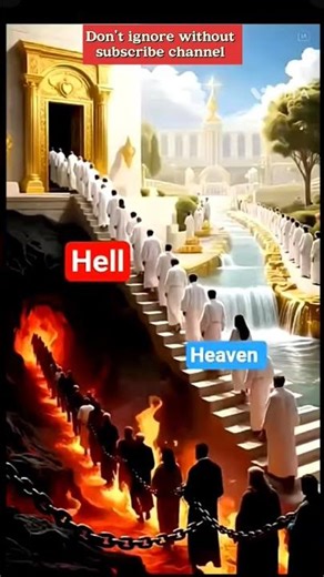will you choose" Heaven or Hell ?? Glory hallelujah Amen