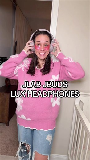 The comfort and fit of these is unmatched. And the noise cancelation and being able to connect to two devices through Bluetooth at once is such a game changer🙌 #jlab #jlabheadphones #noisecancellingheadphones #jlablux #tiktokshopcreatorpicks