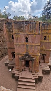 St George is the patron saint of Ethiopia and the name of one of the most impressive churches in Lalibela. The Church of St George, or Bete Giyorgis, is a rock-hewn monolithic church that was carved out of solid volcanic rock in the shape of a cross. It was built by King Lalibela in the 13th century, who had a vision of angels instructing him to create a replica of the holy land. The church is a UNESCO World Heritage Site and a place of pilgrimage for Ethiopian Orthodox Christians. . . #Ethiopia