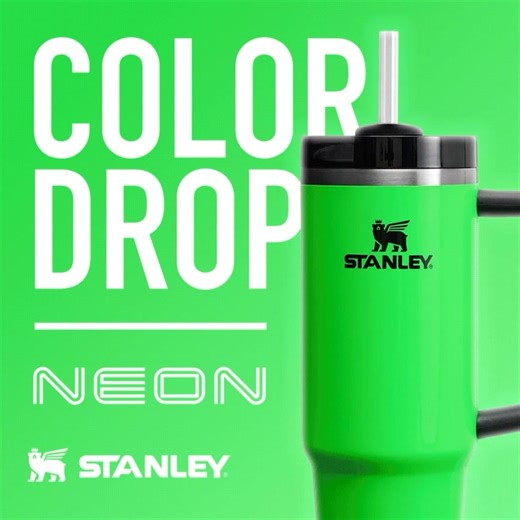 5.2K views · 19 reactions |  ALERT  New Stanley colors just dropped!! 朗 Don’t miss out on our NEON collection - available NOW online and starting to hit stores this weekend! Click the LINK to shop now before they’re gone ‍♀️ COMMENT below which color you like most! - bit.ly/3QAkHDA 1. Electric Pink 2. Neon Green 3. Neon Orange 4. Neon Yellow | The Paper Store | Facebook