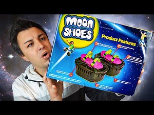 I'm testing MOON SHOES! (the most dangerous shoes in the world)