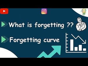 Forgetting in Psychology || Ebbinghaus memory experiment || Forgetting curve 📉📉 & Theories