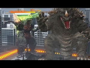 17 successive attacks with the Gravi-Tornado against a 100m giant Anguirus!! Godzilla PS4