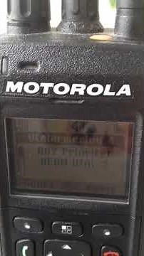 Motorola Tetra MTP 3200 / 3250 alarm HØY