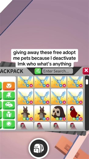 Free Adopt Me Pets Giveaway