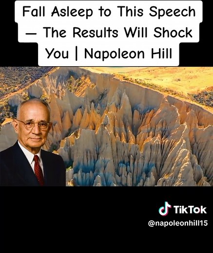 Fall Asleep to This Motivational Speech by Napoleon Hill