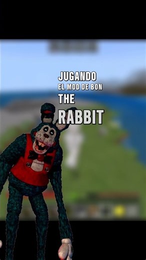 Jugando el Mod de Bon the Rabbit - Minecraft #minecraft #shorts