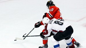 Sharp nets three on birthday as ‘Hawks rout Avs