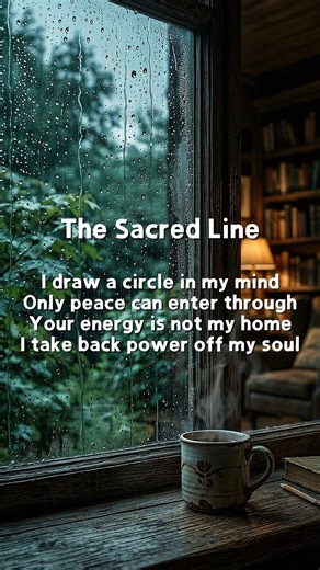 Protecting Your Peace 🧘‍♂️ | The Sacred Line #Mindfulness #ChillVibes