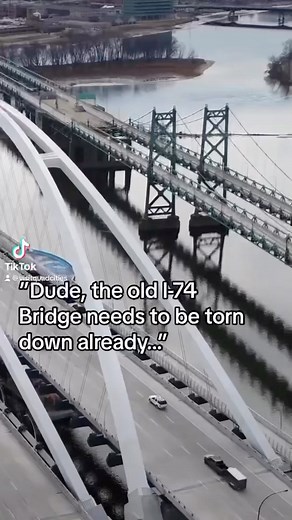 Inside every Quad Citizen’s mind rn #InnerThoughts #Bridge #QuadCities @enjoyillinois @traveliowa | Quad Cities