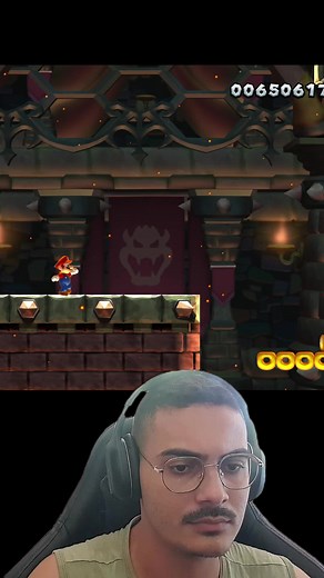 they challenged me to get to and pass the most difficult castle without powers #mario #tiktok #fy #supermariobros #gaming #nintendo