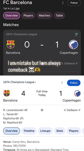 Barcelona's Epic Comeback in UEFA Champions League