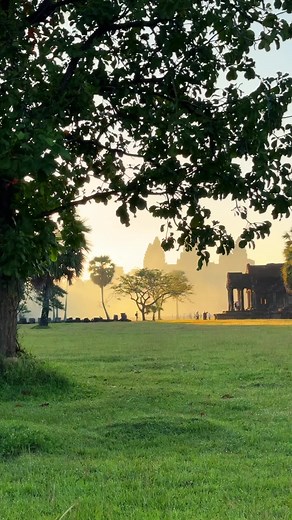 Breathtaking Angkor Sunrise in Cambodia