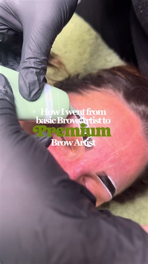 Transforming from Basic to Premium Brow Artist