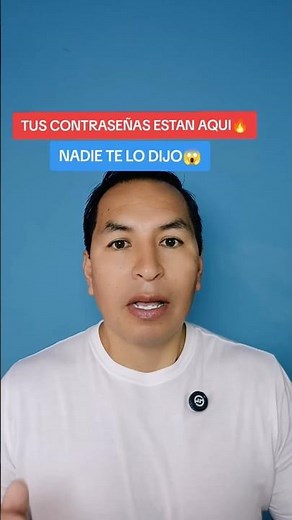 Dónde ver tu contraseña guardadas?