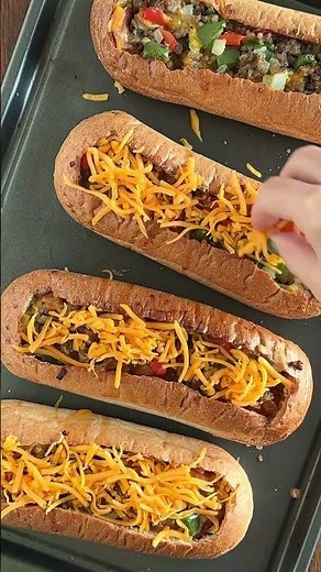 Breakfast Sausage Bread Boat Recipe