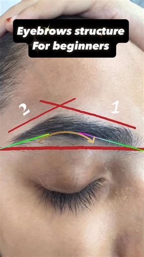 Monalisa-hair-n-beauty on Instagram: "Eyebrow structure for arched shape Beautiful joint eyebrows 😍❤️ Full Eyebrow tutorial for beginners Eyebrow tricks and tips for beginners Upper guideline tutorial Forehead tutorials Uuper se guideline kese banaye? How to draw a neat guideline Guideline tutorials Guideline banane ke liye dhage me baal kese fasaye? Helpful video for beginners eyebrows tutorials for beginners Thick arched shape eyebrows Perfect line work for beginners How to use thread 