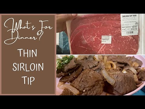 What's For Dinner? Thin Sirloin Tip Steak Recipe | Easy Dinner Ideas