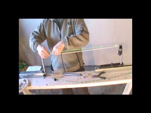 Building or Making a Dual Color BowString Part2