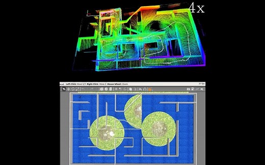 LVI-SAM和LIO-SAM、LeGO-LOAM效果对比