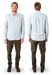 (Last Chance) Hemp Lightweight Shirt - Cloud