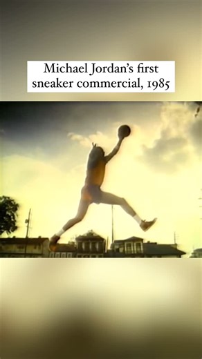 The History Source | In celebration of Michael Jordan’s birthday today here’s a look back to his first commercial. Jordan’s first sneaker the Air Jordan 1 was... | Instagram