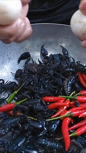 1.3M views · 5.3K reactions | 50 of scorpions cooked in one recipe #foodie #viralvideo #recipe #scorpion | Saruon Primitive Cooking | Facebook
