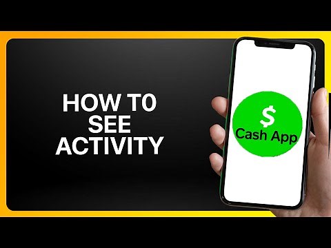 How To See Cash App Activity Tutorial