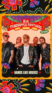 2.5K views | Hands Like Houses have entered a brand new era... they tore up the Big Piney stage back in 2019 and this November, they’re coming back louder, sharper, reborn  Turning heads with their new album ATMOSPHERICS + new lead singer Josh Raven! This is HLH like you’ve never seen them before. Get ready for an explosive set packed with old faves and new anthems... it’s going to hit hard 落 | Big Pineapple Festival | Facebook