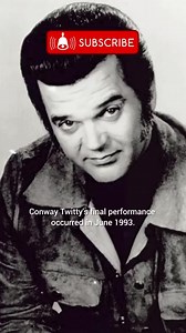 The Tragic Death of Conway Twitty_ A Country Legend Gone Too Soon | Classic Country Songs