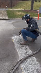 39 reactions | Asphalt paint removal. Call (508)596-6848 #sandblasting #paintremoval | Sandblast Pro | Facebook