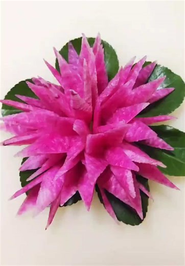 Create Beautiful Radish Flowers: A Culinary Skill
