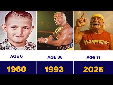 Hulk Hogan - Age Transformation From 1 to 71 Years Old (1960 - 2025)