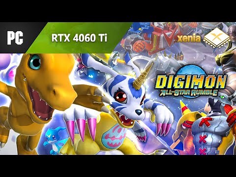 Digimon All-Star Rumble on PC powered by Xenia