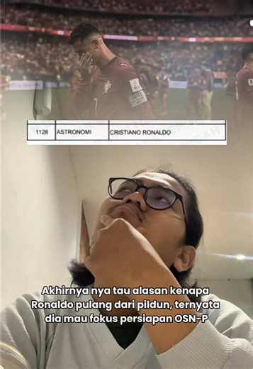 Kita pantau Bang Ronaldo berlaga di OSN-P