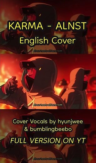 【ALIEN STAGE】KARMA - English Cover | ft. ‪@hyunjwee‬ & ‪@bumblingbeebo‬ ​ #alnst #karma #mizisua